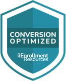 Conversion Optimized Website by Enrollment Resources