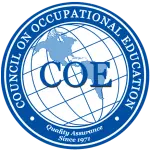 Council on occupational education logo
